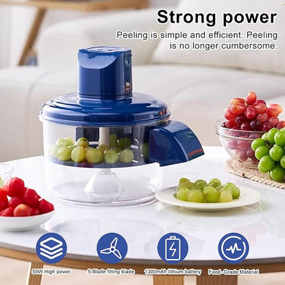 Peel fruits in seconds: the rust-proof electric peeler you NEED