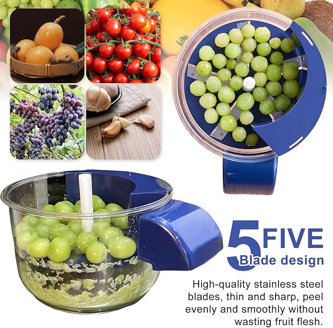 Peel fruits in seconds: the rust-proof electric peeler you NEED